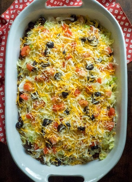 Cheesy Taco Casserole Foodvigor