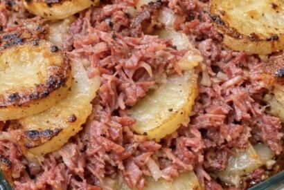Thumbnail for 3-Ingredient Canned Corned Beef Potato Bake