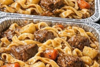Thumbnail for 3-Ingredient Beef Stew Noodles