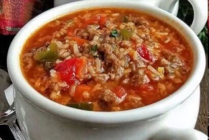 Thumbnail for Quick & Easy Stuffed Pepper Soup