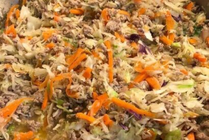 Thumbnail for Easy & Healthy Egg Roll Stir Fry (High Protein Quick Dinner)