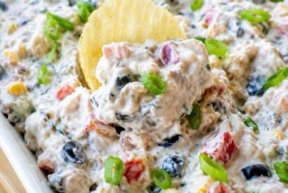 Thumbnail for The Best Creamy Poolside Dip (Easy & Quick Party Appetizer)