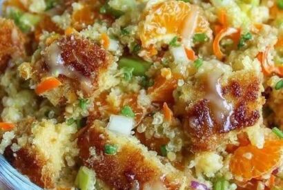 Thumbnail for The Best Mandarin Lunchbox Salad (Easy & Healthy Quick Dinner)
