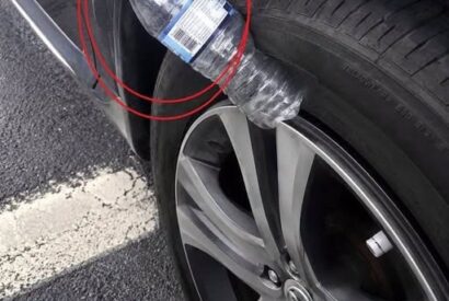 Thumbnail for If You See A Plastic Bottle On Your Tire, This is What It Might Mean