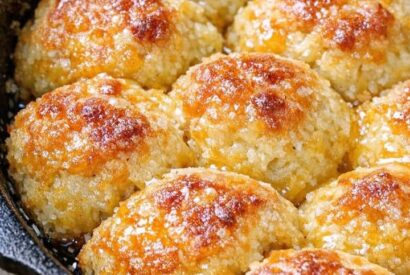 Thumbnail for My kids demanded I make a double batch of these for Sunday dinner after eating the first pan straight from the oven. Just 3 ingredients for the absolute best buttery goodness