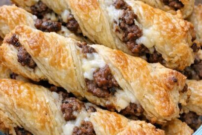 Thumbnail for My sister brings these to every August porch party and it only takes 4 ingredients to make a flaky golden crowd pleaser.