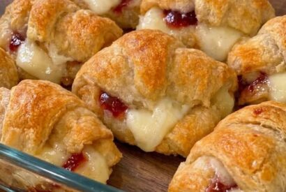 Thumbnail for The Ultimate 3-Ingredient Appetizer: Oven-Baked Crescent Brie Bites